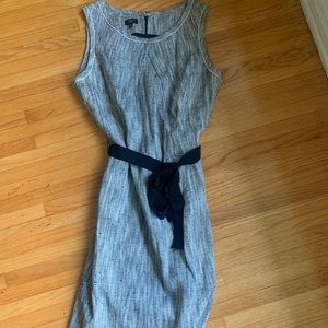 NEW TALBOTS heather grey dress.